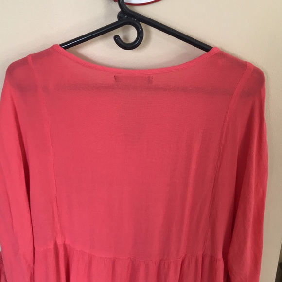 Amanda Green pink blouse size Large - Picture 8 of 16